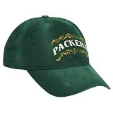NFL Women's Lifestyle Slouch Adjustable Hat - EQ78W (Green Bay Packers, One Size Fits All)