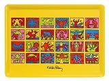 Platex - 91103828615 - Plateau en Mélamine - Keith Haring Décor Box