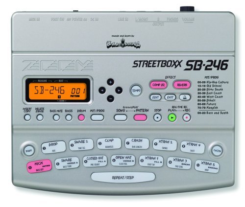 MusicalInstruments: Zoom SB246 Street Boxx Drum Machine and Groove Box