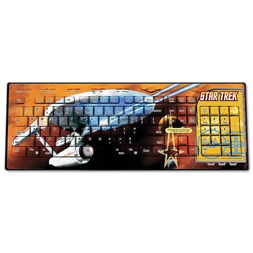  Star Trek Original Series Captain Kirk Wireless Keyboard