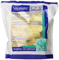 Virbac C.E.T. Enzymatic Oral Hygiene Chews, Large Dog, 30 Count
