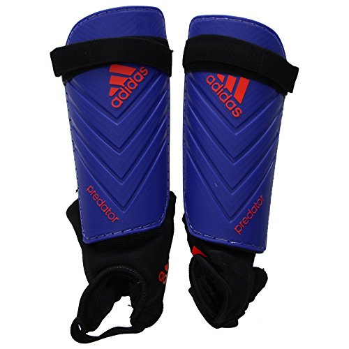 adidas Predator Club Shin Guard,Night Flash Purple/Solar Red, Medium