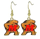 Maryland Terps - NCAA Team Logo Dangler Earrings