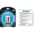 1 x Digimax PP3 9V 280 mAh Rechargeable Battery
