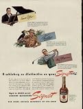 A whiskey as distinctive as your Signature. VINCENT LOPEZ, internationally known orchestra leader; FRANK BUCK, world famous animal trainer; and ALEX MORRISON, leading golf instructor. ..... 1941 Signet Whiskey Ad, A4902A.