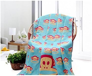 YITL Three Layers Thickened Double Jacquard Gauze Cotton Bath Towel Pool-Beach Towel