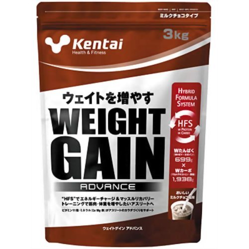 Kentai ウェイトゲイン アドバンス ミルクチョコ 3kg