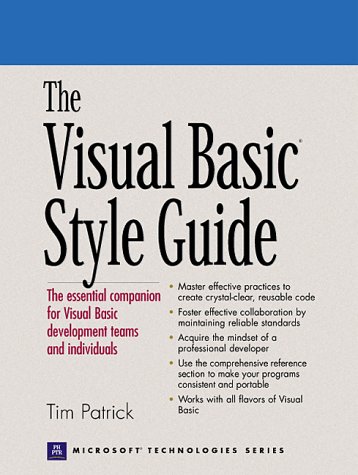 the visual basic style guide
