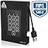 Apricorn Aegis Padlock Fortress FIPS 140-2 Level 2 Validated 256-bit Encrypted USB 3.0 Hard Drive with PIN Access, 1 TB
