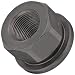TE-CO Flanged Hex Nut, 12L14 Steel With Black Oxide Finish, UNF 1/2-20 Thread Size (Pack of 5)