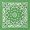 Lime Paisley