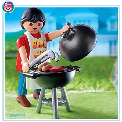 Childrens Toyshop  Toys : Playmobil 4649 Dad's BBQ