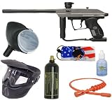 Kingman Spyder Xtra Bronze Paintball Gun Package - Silver / Grey