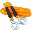 5/8"x14' 2000lb Tow Rope Truck Hook Roadside Assistance
