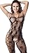 The Victory of Cupid Womens Rose Lingerie Crotchless Bodysuits Suspender Bodystocking