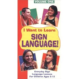 I Want To Learn Sign Language! Volume I.