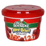 Chef Boyardee ABC & 123 Pasta Shapes with Mini Meatballs in Tomato Sauce, 7.5-Ounce Microwavable Bowls (Pack of 12)