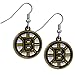 NHL Boston Bruins Dangle Earrings