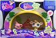 Littlest Pet Shop Exclusive Playset Light Up Dome Barnyard Pals