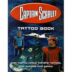 "Captain Scarlet" Tattoo Book