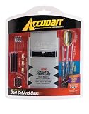Accudart Pro Line 90 Twin Point 90% Tungsten Dart Set and Case