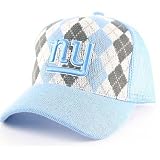 New York Giants Blue Argyle Trucker Baseball hat