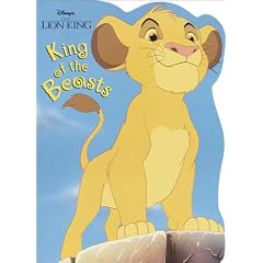 King of the Beasts (Shaped Coloring Book)