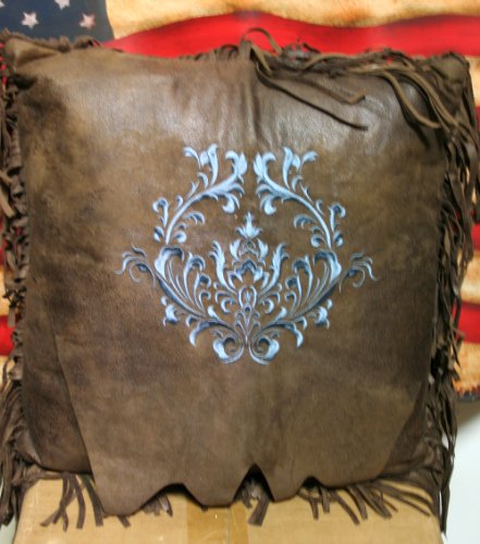 Western Turquoise Monterrey Throw Pillow