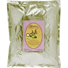 Tummy Tea Organic Loose Peppermint Pouch - 1 lbs - Bulk