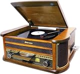 Zoom Produkt-Bild: Roadstar HIF-1899TUMPK Halbautomatischer Plattenspieler