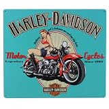 Harley-Davidson® Legendary Girl Tin Sign