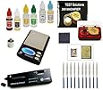 Electronc Diamond and Precious Metals Test Kit-Culti Diamond Selector, PuriTEST Purity Test Acids, DigiWeigh Jewelry Scale and Much More