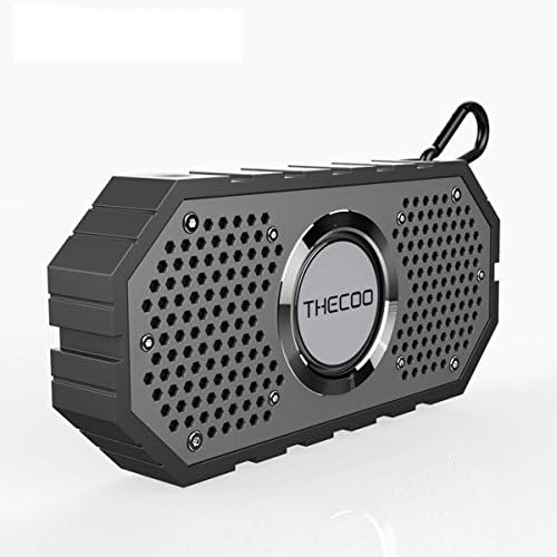 THECOO Hi-Fi Stereo Bluetooth Speaker,V4.0 Portable Wireless Speaker,Dustproof &amp; Shockproof,Dual Driver with Enhanced Bass, Built-in Mic for Handsfree Call, Compatible with All Mobile Phone