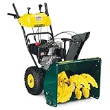 Yard-Man 31AE6GLF801 8.5hp OHV 4 cycle two-stage snowthrower with 26" width and electric start