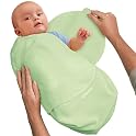 SwaddleMe Adjustable Fleece Infant Wrap - Green (Small)