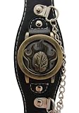 TimerMall OEM - Montre Homme - Quartz - Synth??tique - Regardez Squelette avec Blanc Bracelet Black Watch Sport cadranSport Watches