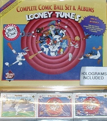 Looney Tunes Complete Comic Ball Card Set & Albums [297 Card with Holograms]