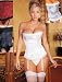 1st Fantasies Romantic Jacquard Floral Tapestry Strapless Corset (Color Choices)