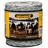 Baygard Electric Fence White Wire - 1312 Feet 00679