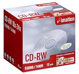 Review Imation 19003 / Imation CD-RW 700MB 10 10X-24X Jewel Case Pack