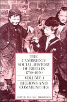 The Cambridge Social History of Britain, 17501950 3 volume set (paperback): Cambridge Social History of Britain, 1750-1950: Regions and Communities Vol 1: Volume 1