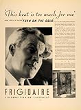 1932 Ad Frigidaire Four Way Air Conditioning Equipment - Original Print Ad