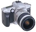 Minolta Dynax 4 Spiegelreflexkamera silber mit Objektiv AF 3,5-5,6 / 28-80mm