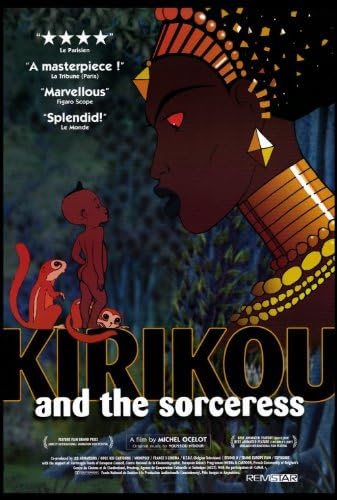 Kirikou and the Sorceress Movie Poster (27 x 40 Inches - 69cm x 102cm) (1998) Style C -(Antoinette Kellermann)(Fezele Mpeka)(Kombisile Sangweni)(Theo Sebeko)(Mabutho 'Kid' Sithole)