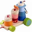 Stack the Trix Mix Pull Toy by Haba