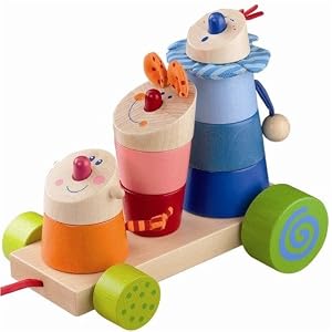 Stack the Trix Mix Pull Toy by Haba