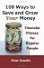 Books : 100 Ways to Save and Grow Your Money: Financial Fitness for Regular People