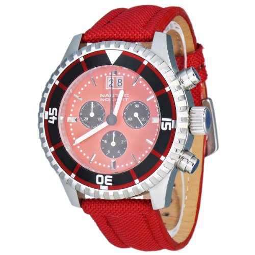 Nautec No Limit Herren-Armbanduhr Helmsman Chronograph Quarz HM QZ/TXSTRDRD