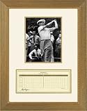 Ben Hogan Framed Autographed 8x10 Photograph with Scorecard