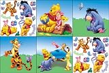 Blue Mountain Wallcoverings 31420610 Pooh Scenic Self-Stick Decorating Kit